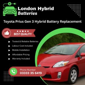 Toyota Prius Gen 3 Hybrid Battery Replacement